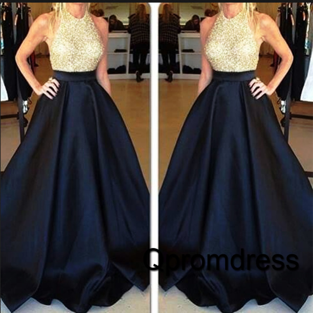 dark blue sequins junoesque prom dress 