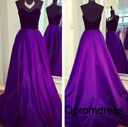 purple ball gown wedding dresses